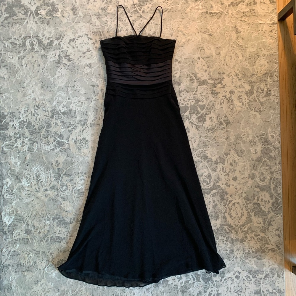 Black maxi gown